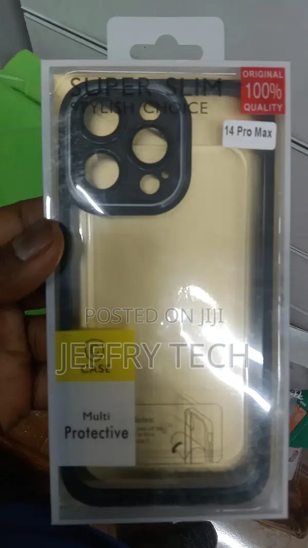 iPhone 14 Pro Max Cover - Soft Silicone Transparent