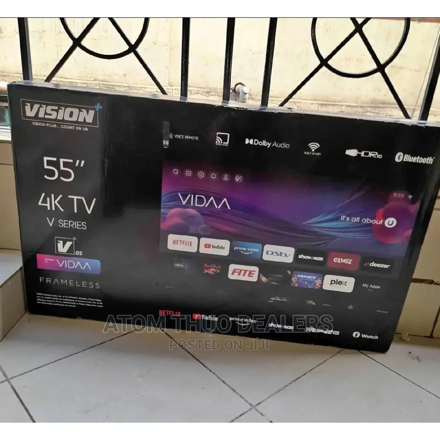 Vision Plus 55 Inches Frameless OS Smart TV at .,