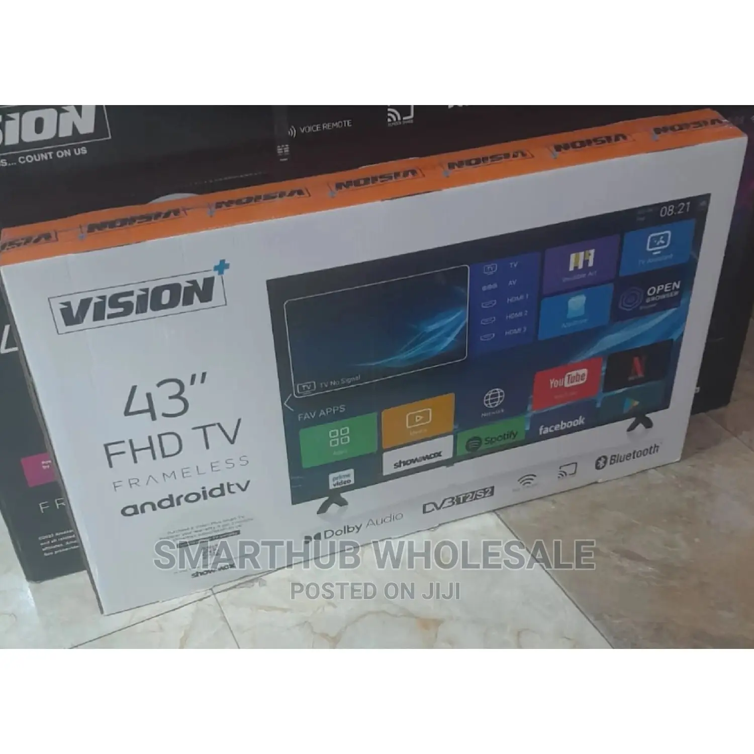 Vision Plus VP8843SF - 43" FHD Frameless