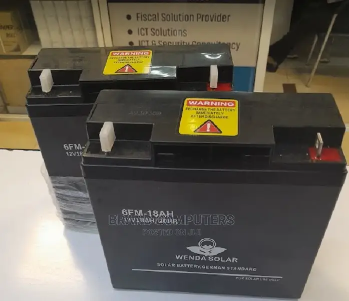 Solar Battery 12v-18ah-6fm