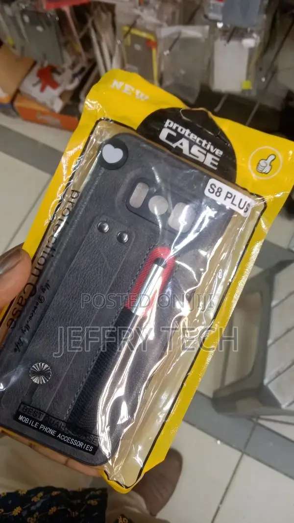 Samsung Galaxy S8 Plus Quality Back Cover With Stylus Pen