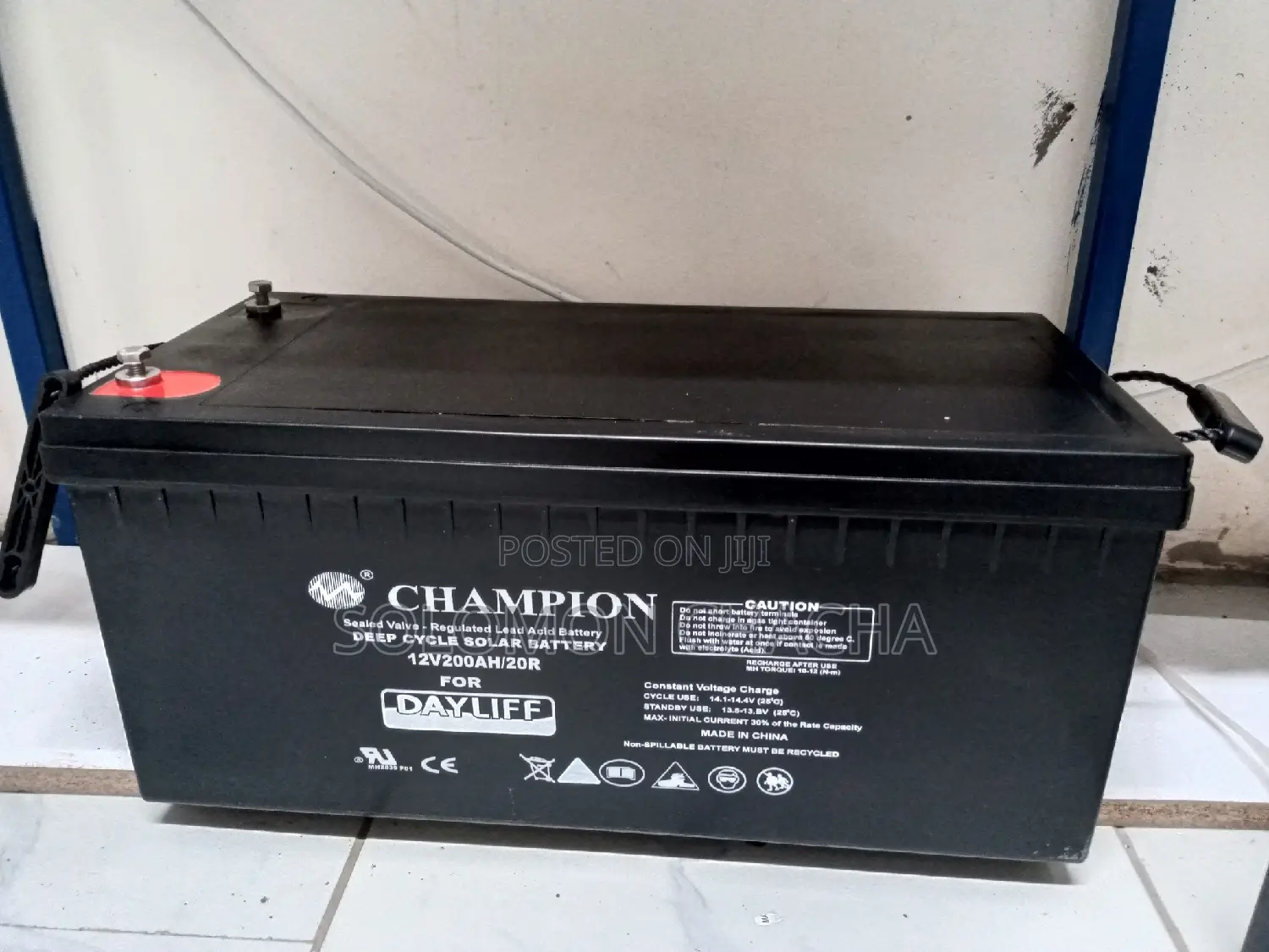 Best Quality Champion 12v 200ah 20hr Solar Battery In Kenya