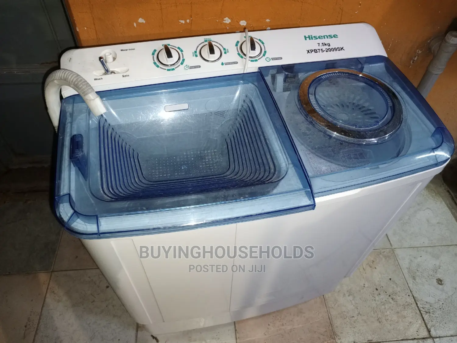 Hisense 7.5kg Washing Machine
