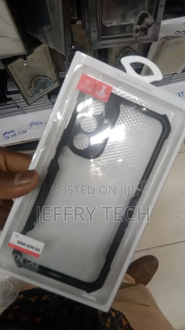 Back Cover Samsung Galaxy A54 Transparent Hard PC Back TPU