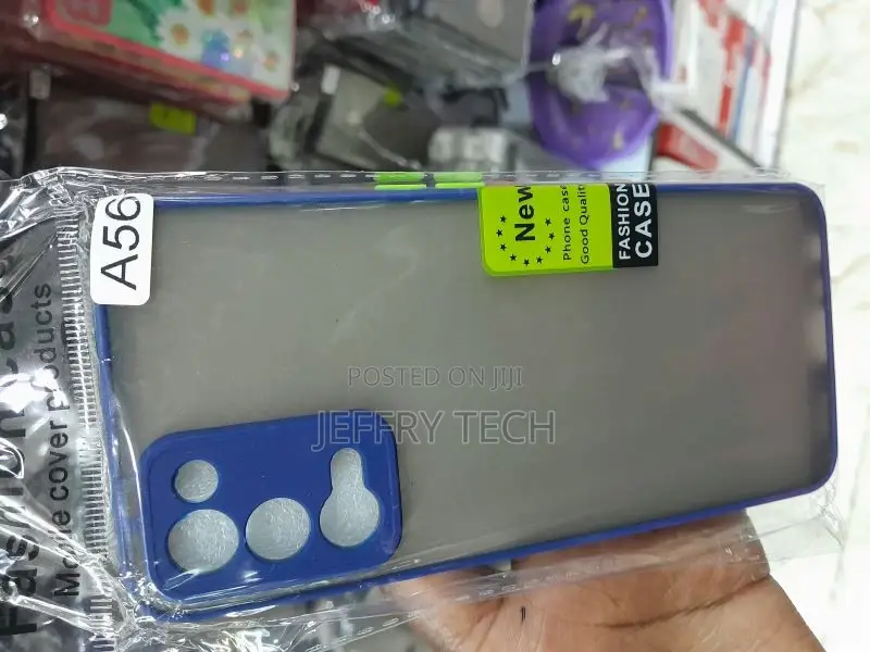 Itel A56 a 56 Translucent Frosted Smoke Mobile Case Came