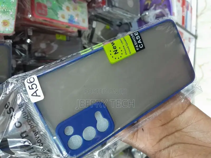 Itel A56 a 56 Translucent Frosted Smoke Mobile Case Came