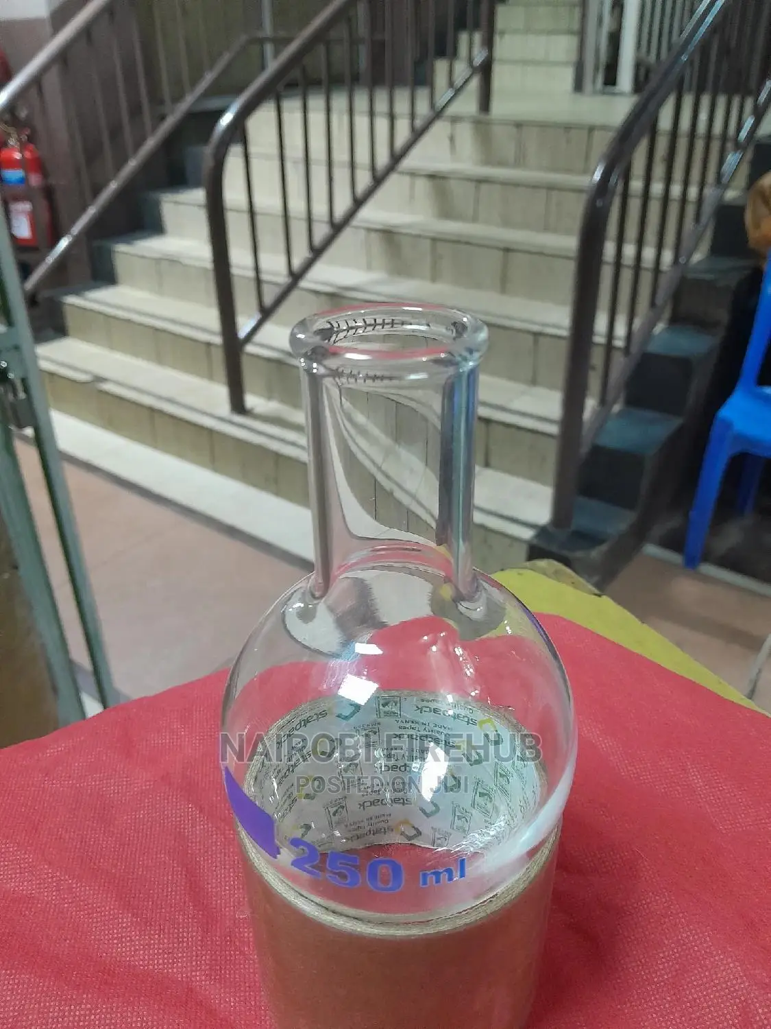 School Lab Round Bottomed Flask