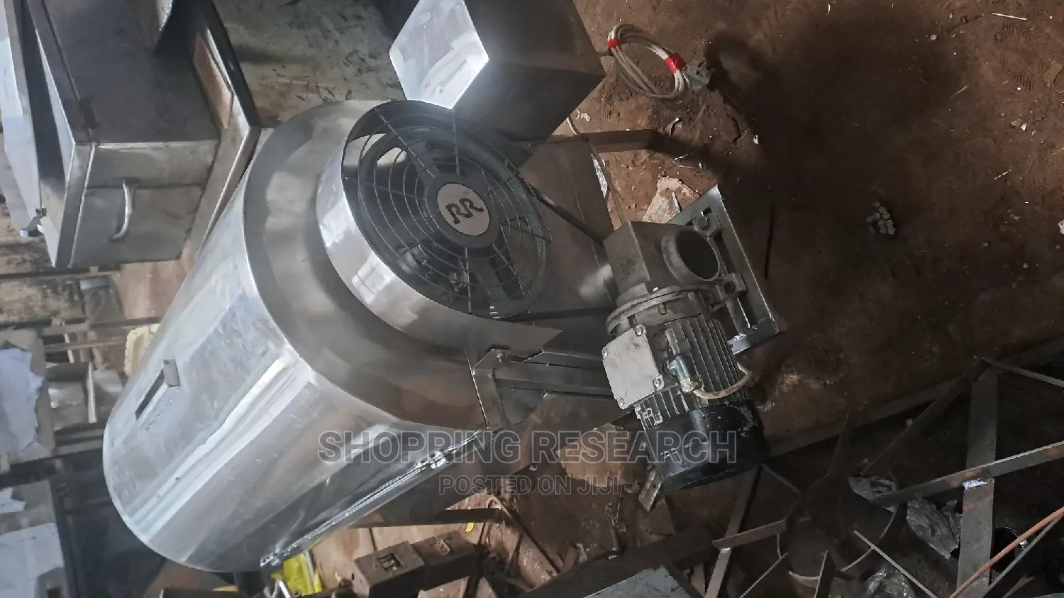 Peanut Roaster Gas-Electric Machine 50kg-Capacity
