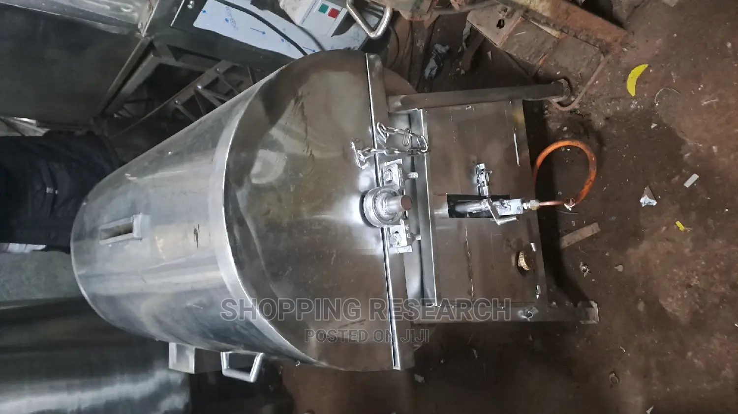 Peanut Roaster Gas-Electric Machine 50kg-Capacity