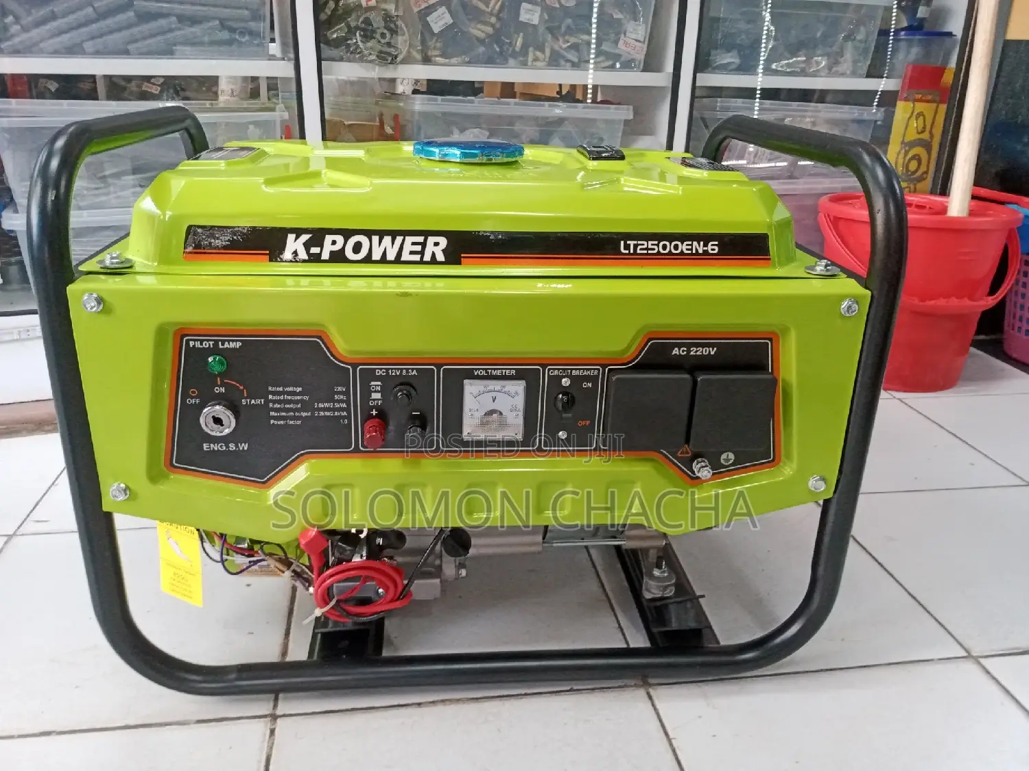 Best K-Power 2.2kw/2.8kva Gasoline Keystart Generator Kenya