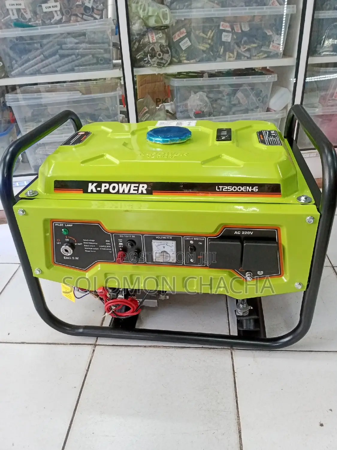 Best K-Power 2.2kw/2.8kva Gasoline Keystart Generator Kenya