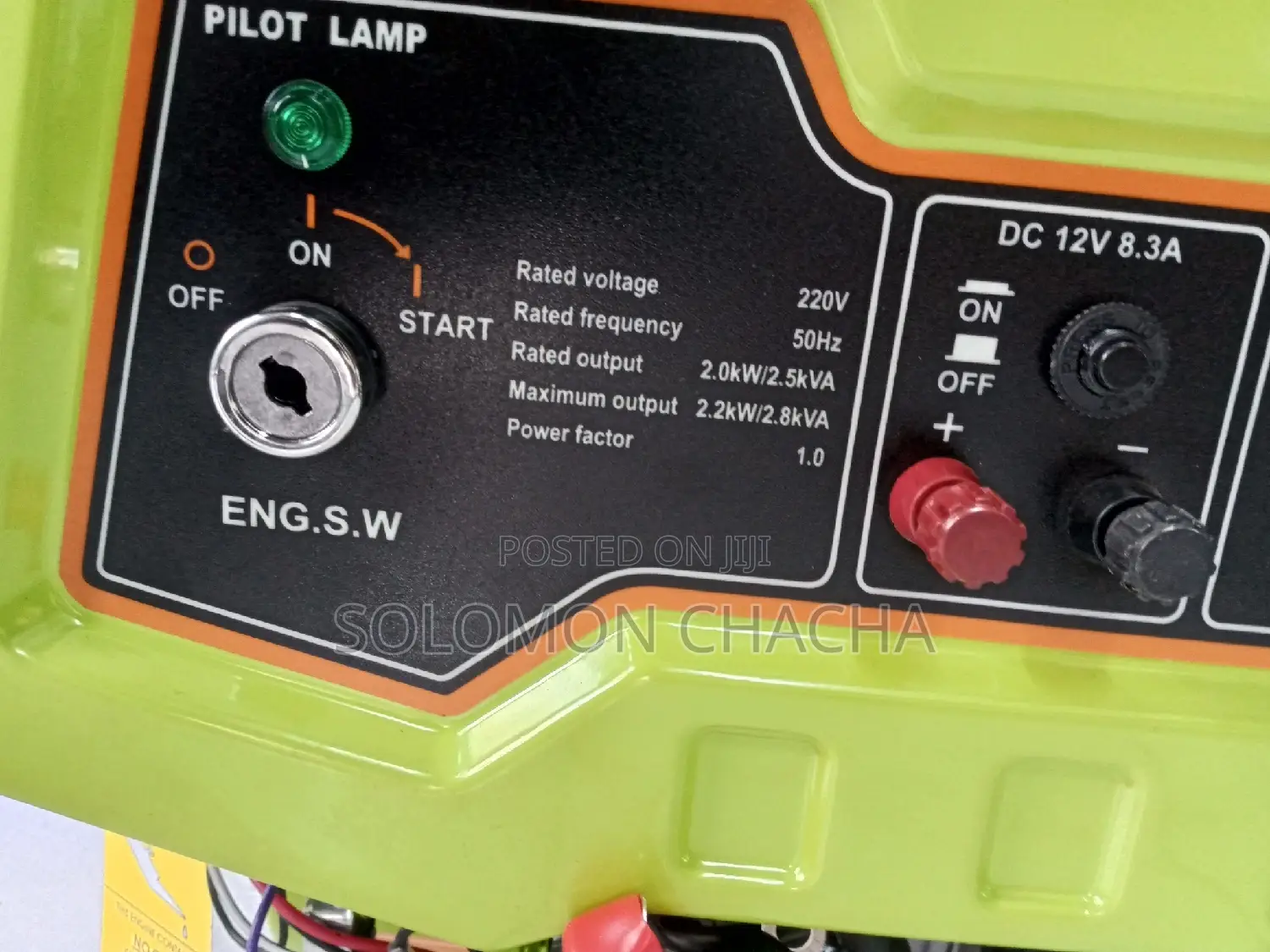 Best K-Power 2.2kw/2.8kva Gasoline Keystart Generator Kenya