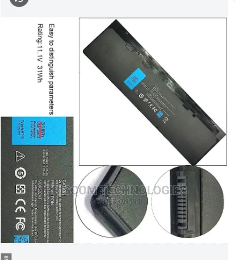 Laptop Battery For DELL Latitude E7450, E7240, E7250 Series