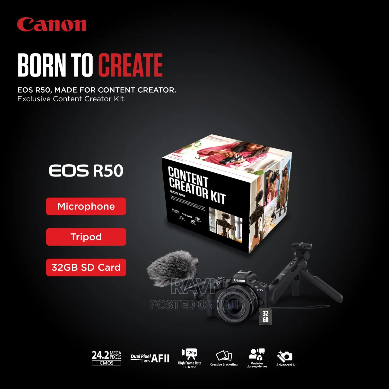 Canon R50 Content Creator Kit