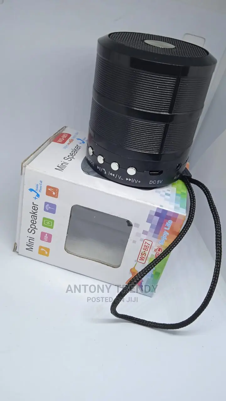 Robot Mini Speaker With Bluetooth Speaker