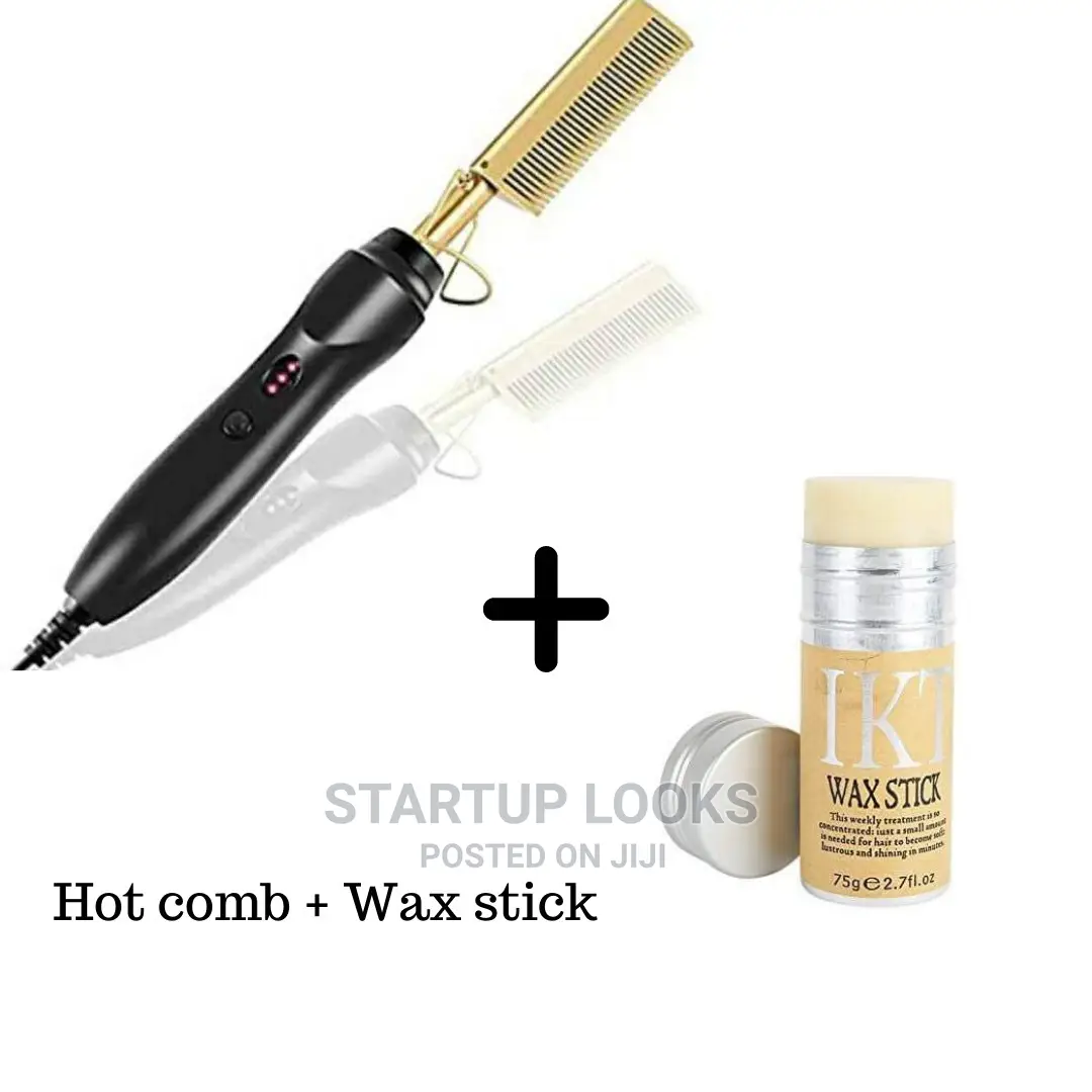 Professional Hot Comb + Wax Stick