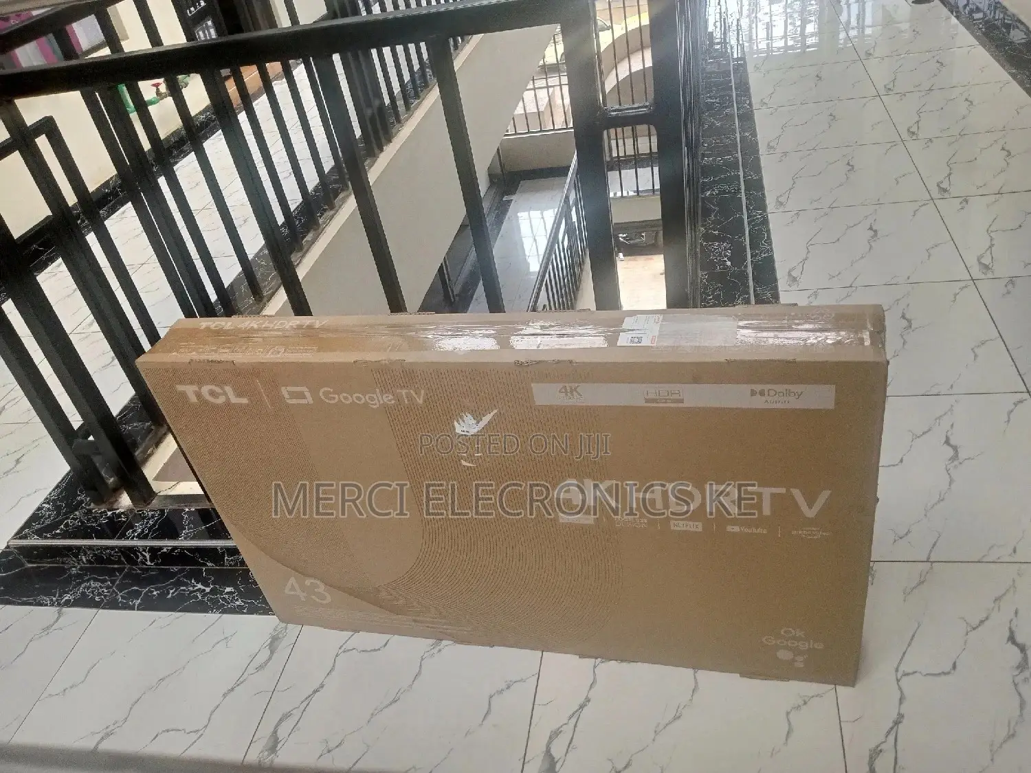 TCL 43′′ P635 HDR Google Smart Frameless Tv 43p635