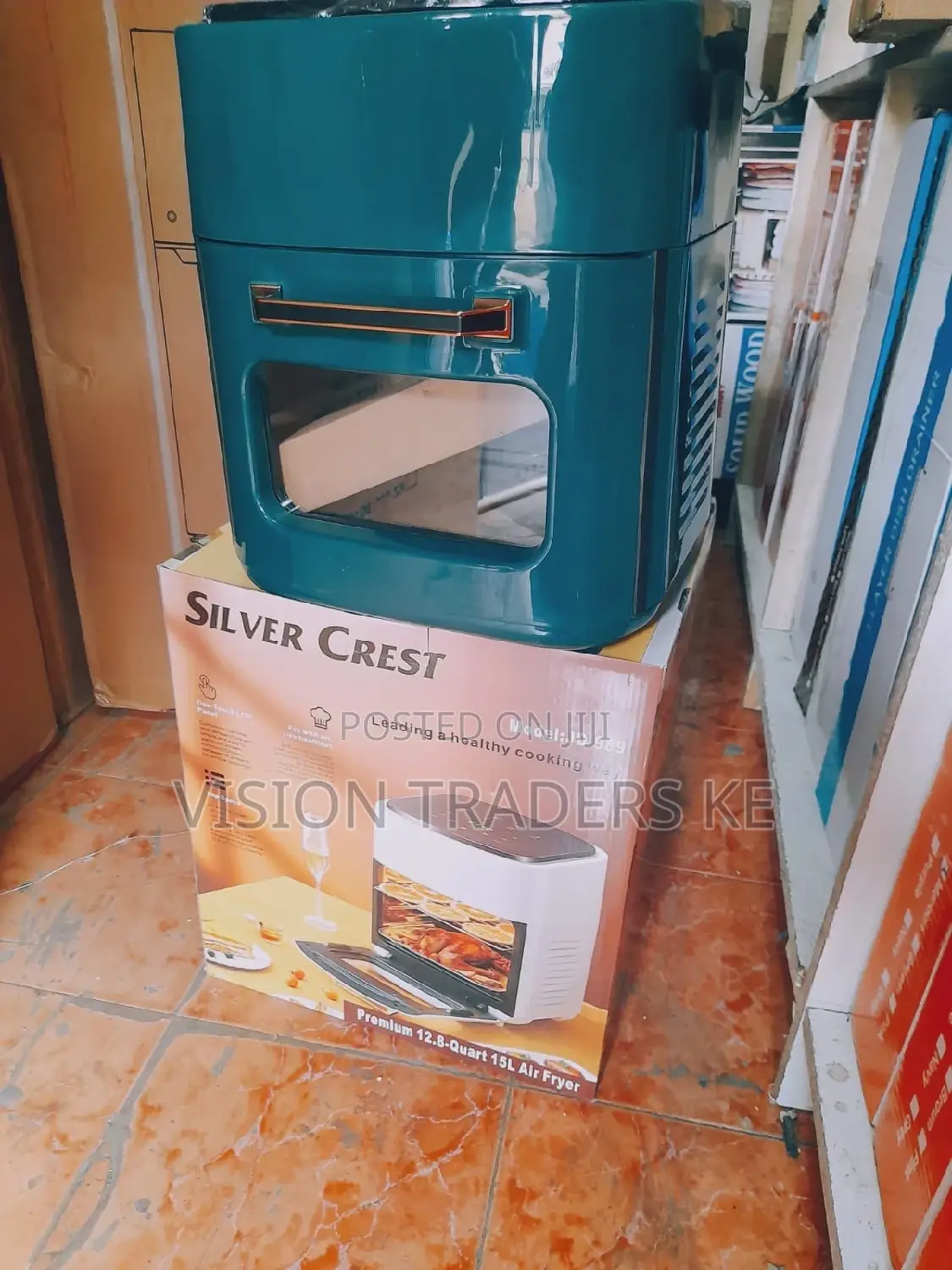 Extra Large Silver Crest Air Fryer 15 LTRS