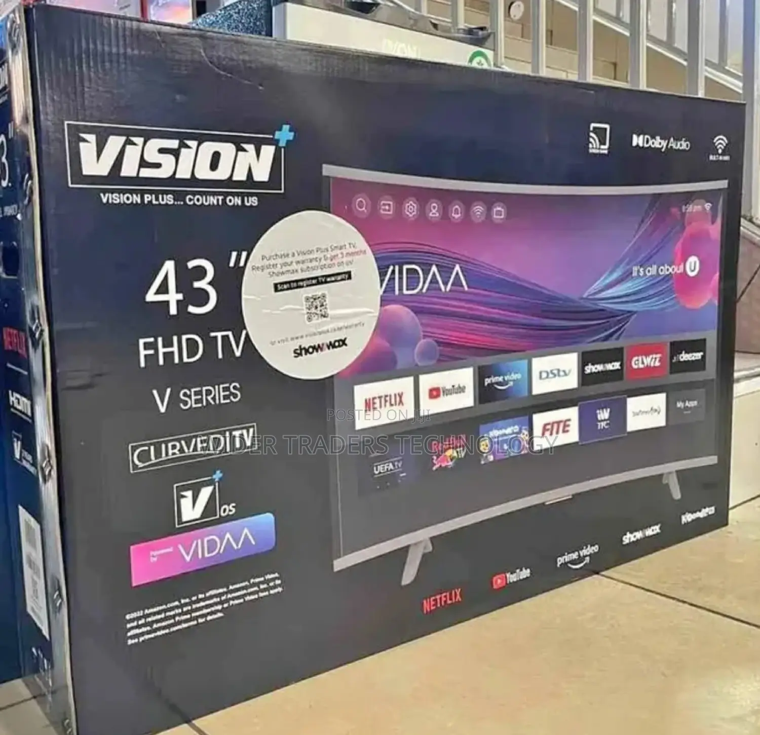 Vision Plus 43 Curved Tv