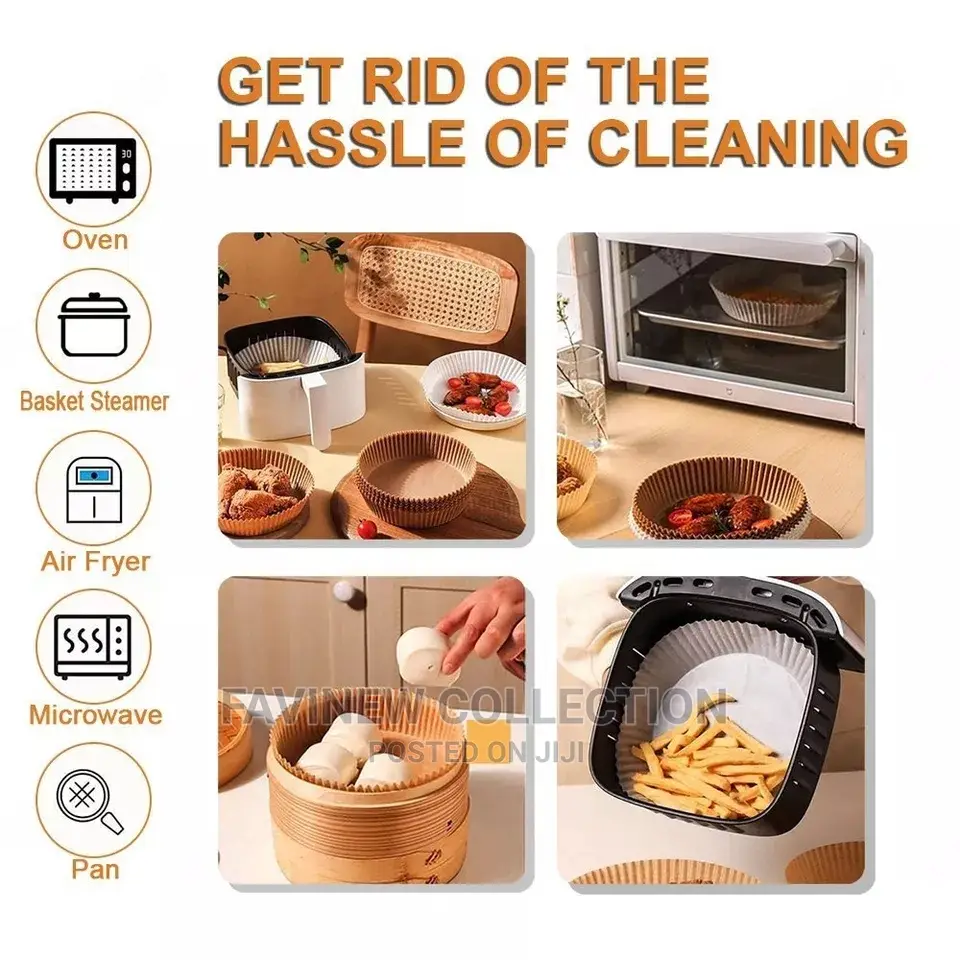 45pcs Air Fryer Nonstick Paper Liner