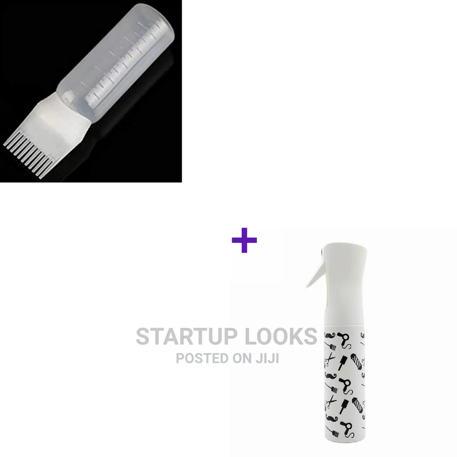 Hair Mist Bottle Spray+ Hair Oil Applicator