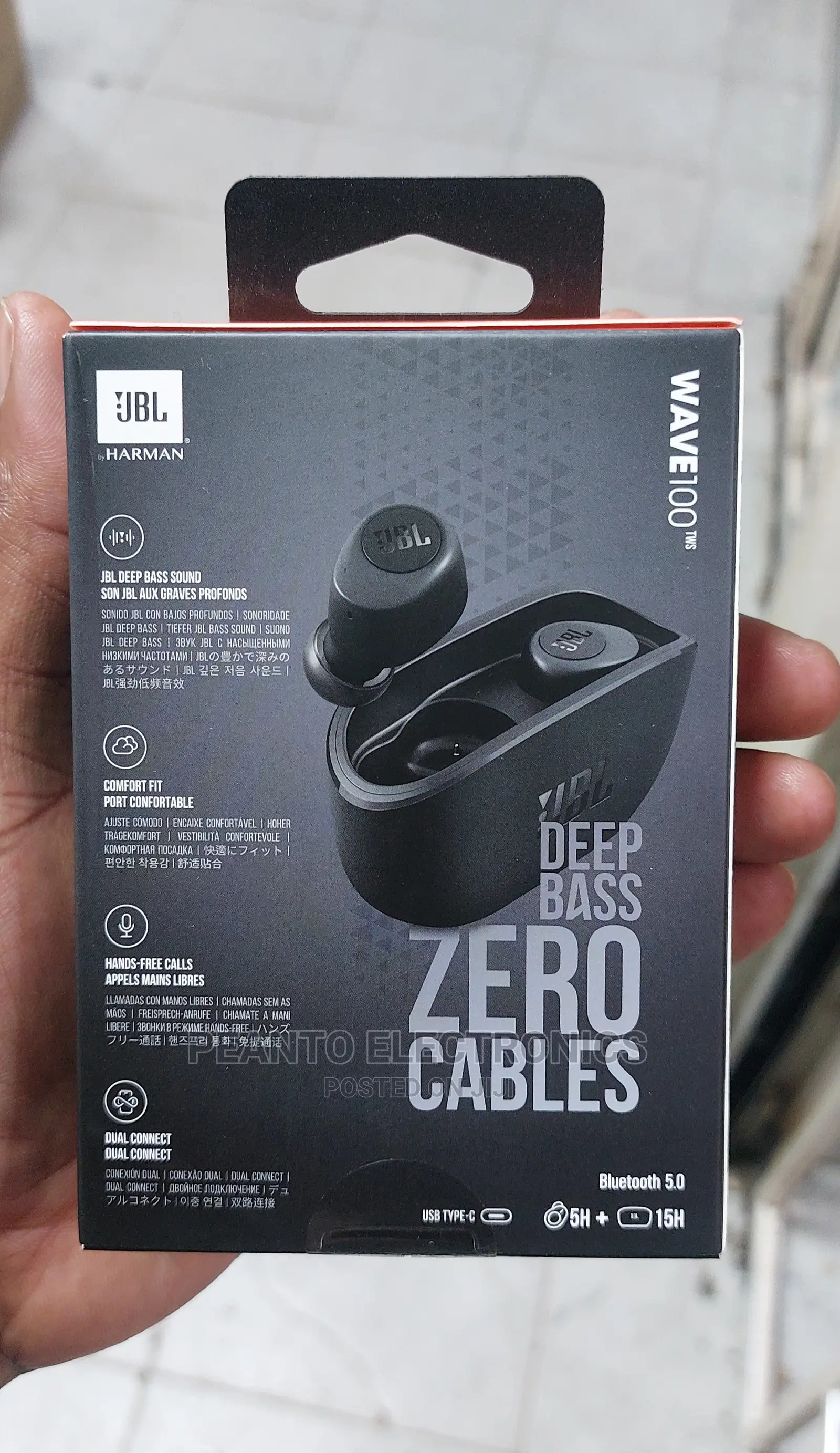 JBL WAVE 100 TWS - True Wireless In-ear Headphones