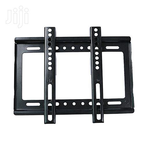 14''- 42'' TV Wall Bracket Holder - Flat Panel - Black