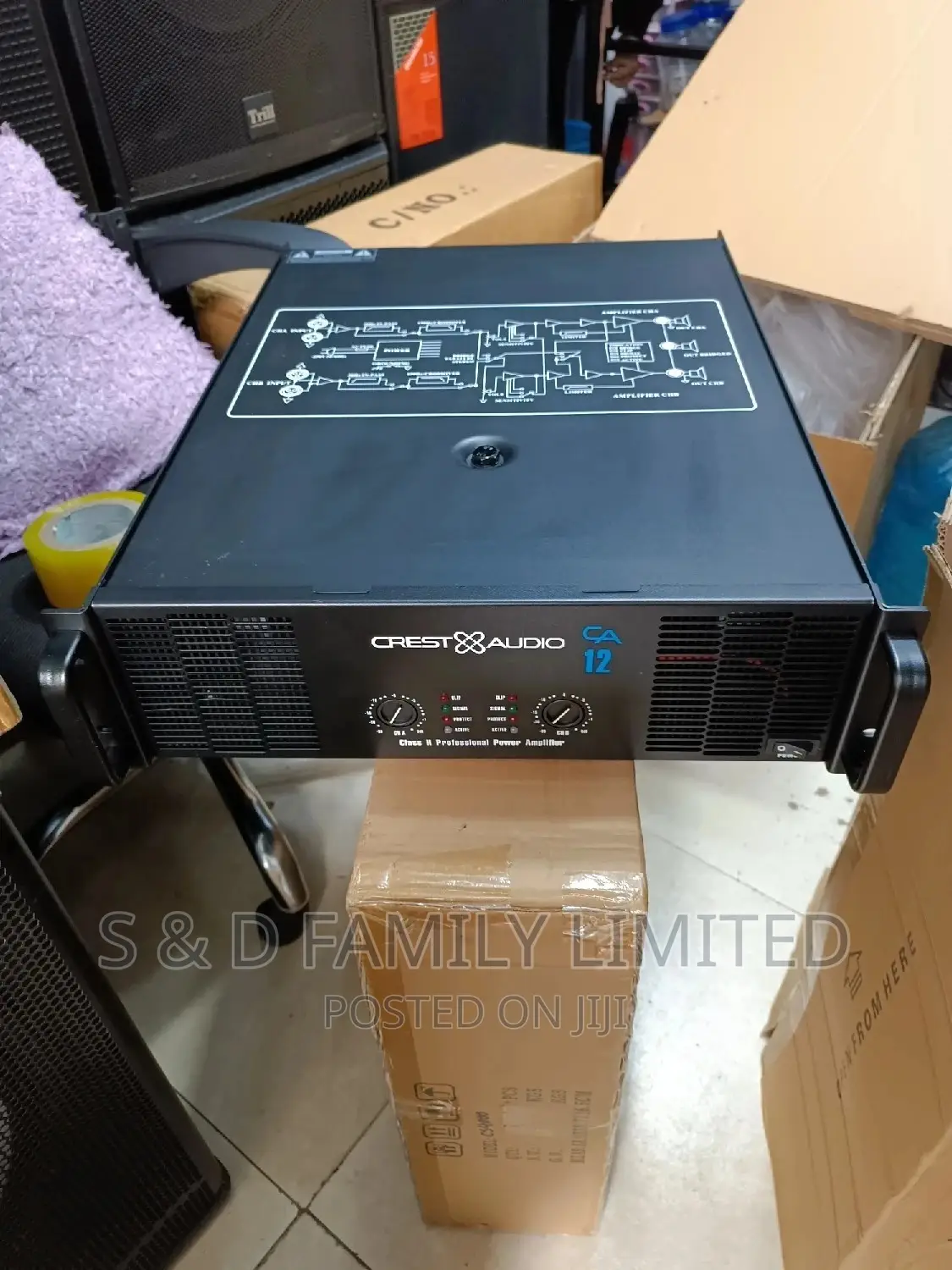 Crest Audio CA12 Power Amplifier