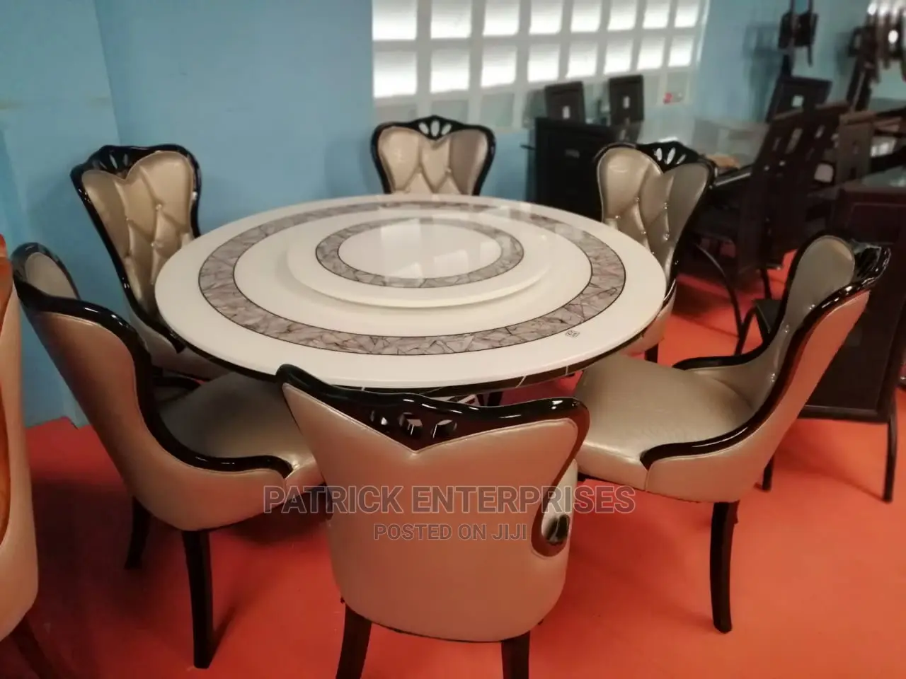 Imported Morden Marble Dinning Table 6 Seater