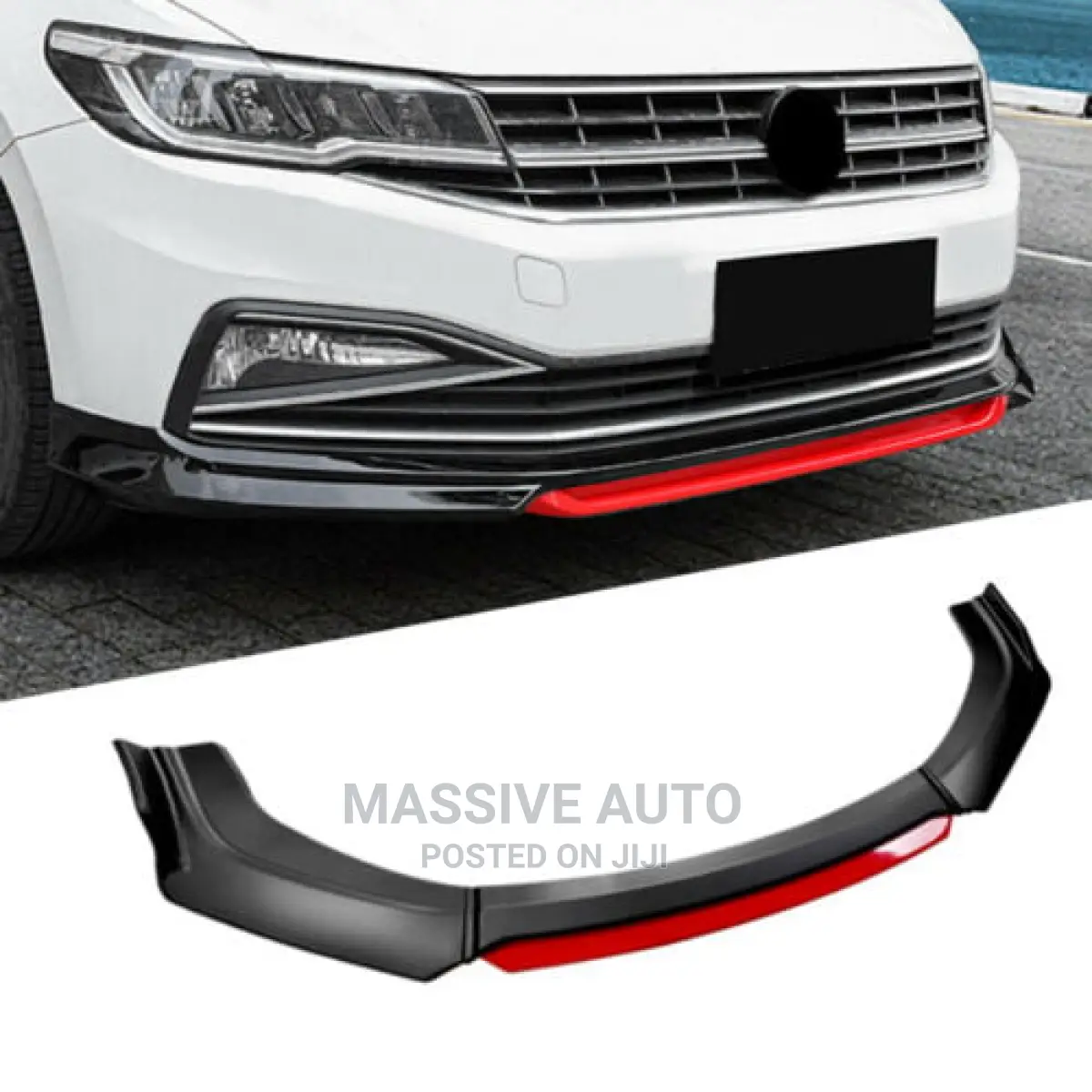 4pcs Universal Front Bumper Lip