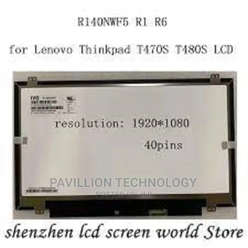 Lenovo Thinkpad T470s Screen