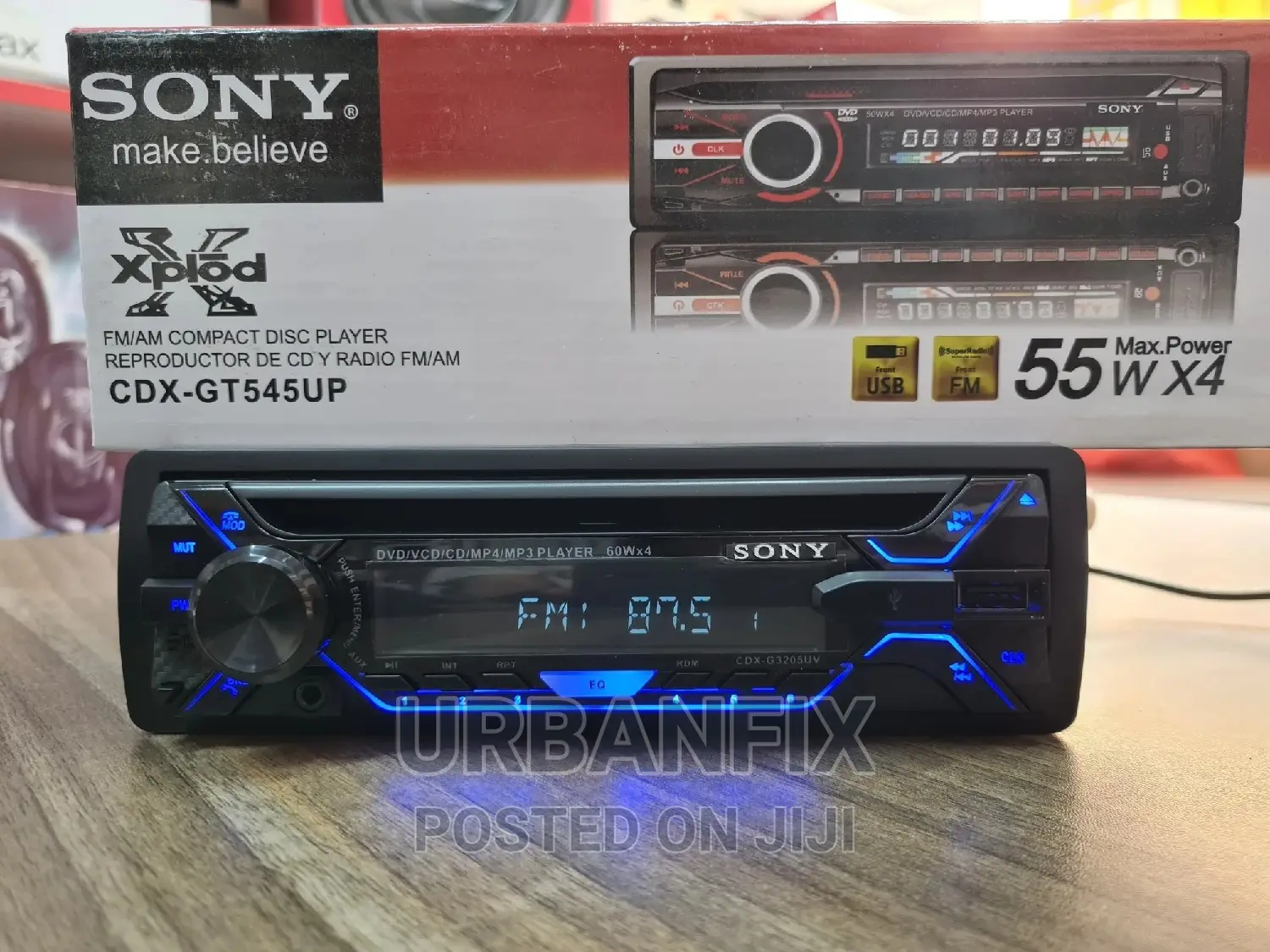 Brand New Sony Car Radios With Bluetooth, FM, Usb, CD DVD