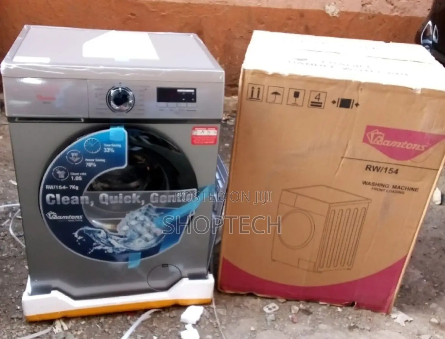 Ramtons RW/154- 7KG Front Load Washing Machine