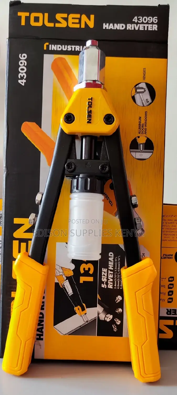 Hand Riveter Tolsen Hand Riveter 13" Heavy Duty Rivet Gun