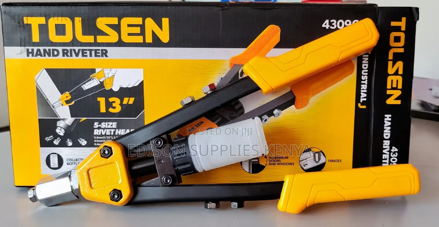 Hand Riveter Tolsen Hand Riveter 13" Heavy Duty Rivet Gun