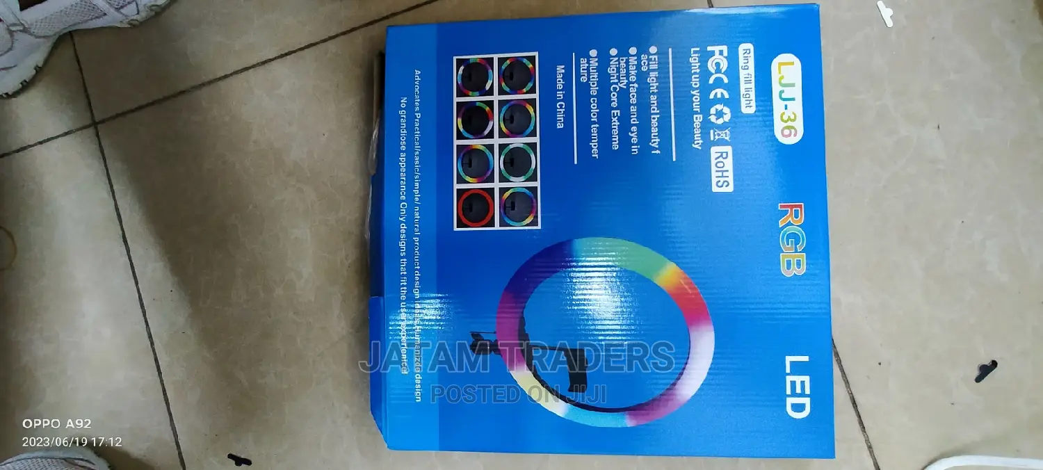 Unbreakable Rgb 14 Inches Ring Lights With Tripods