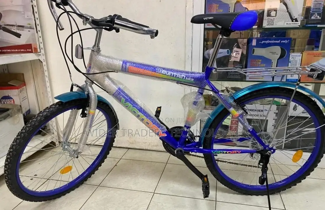 Size 26 Nice Victory With Gear Blue Bike