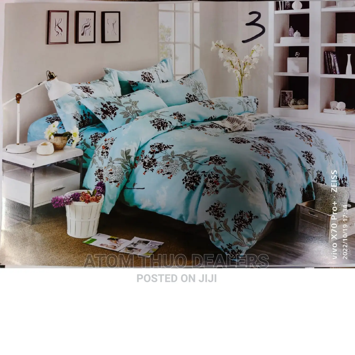 *Unbinded Cotton Duvets*
One Bedsheet
Two Pillowcases