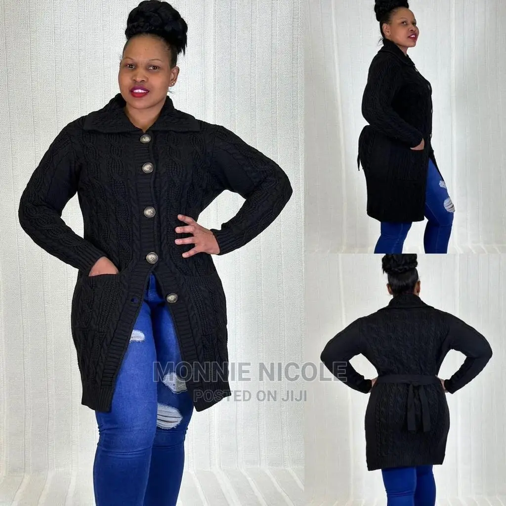 Black Ladies Sweaters. High Quality