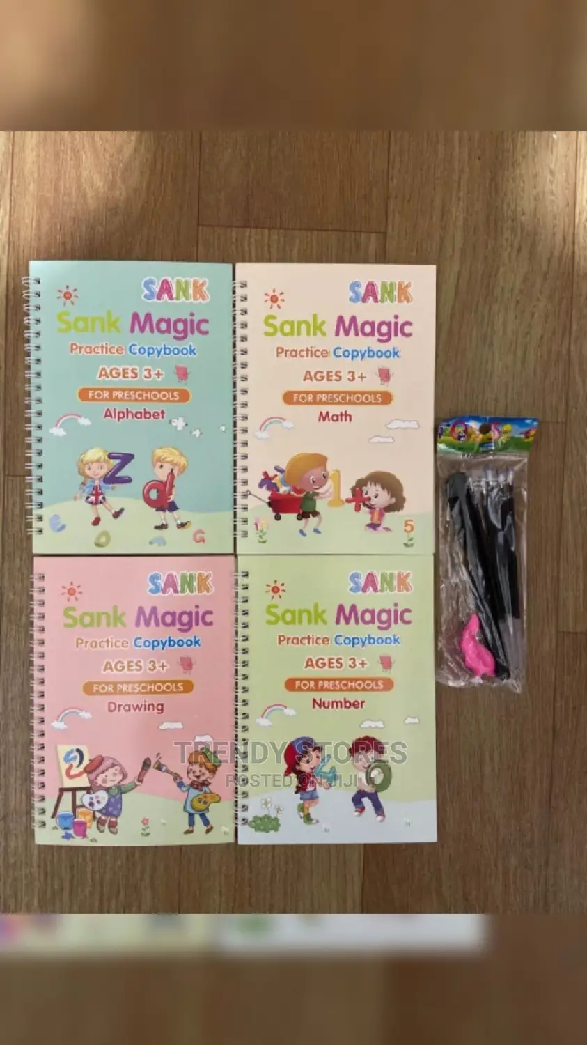 Sank Magic Books - Set of 4pcs