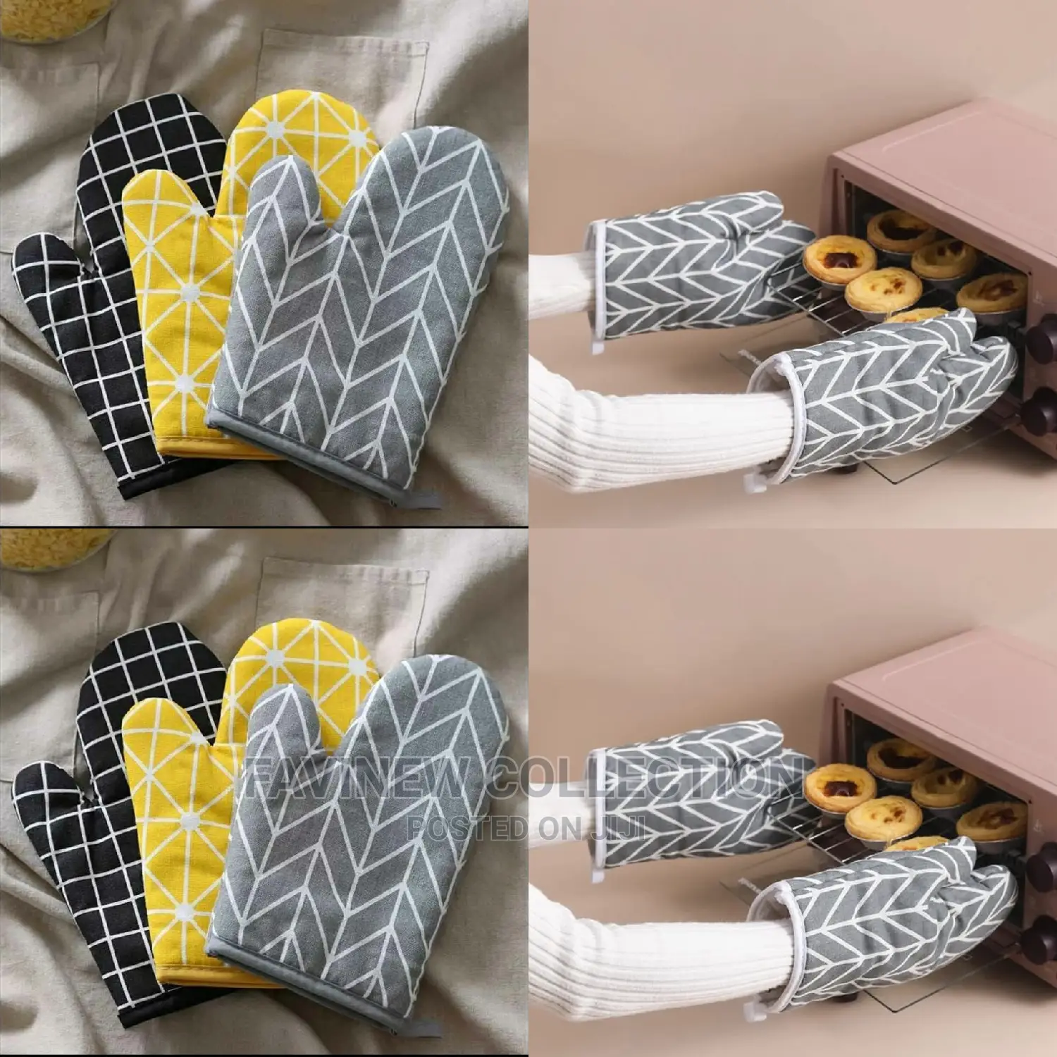2pcs/Set Oven Gloves