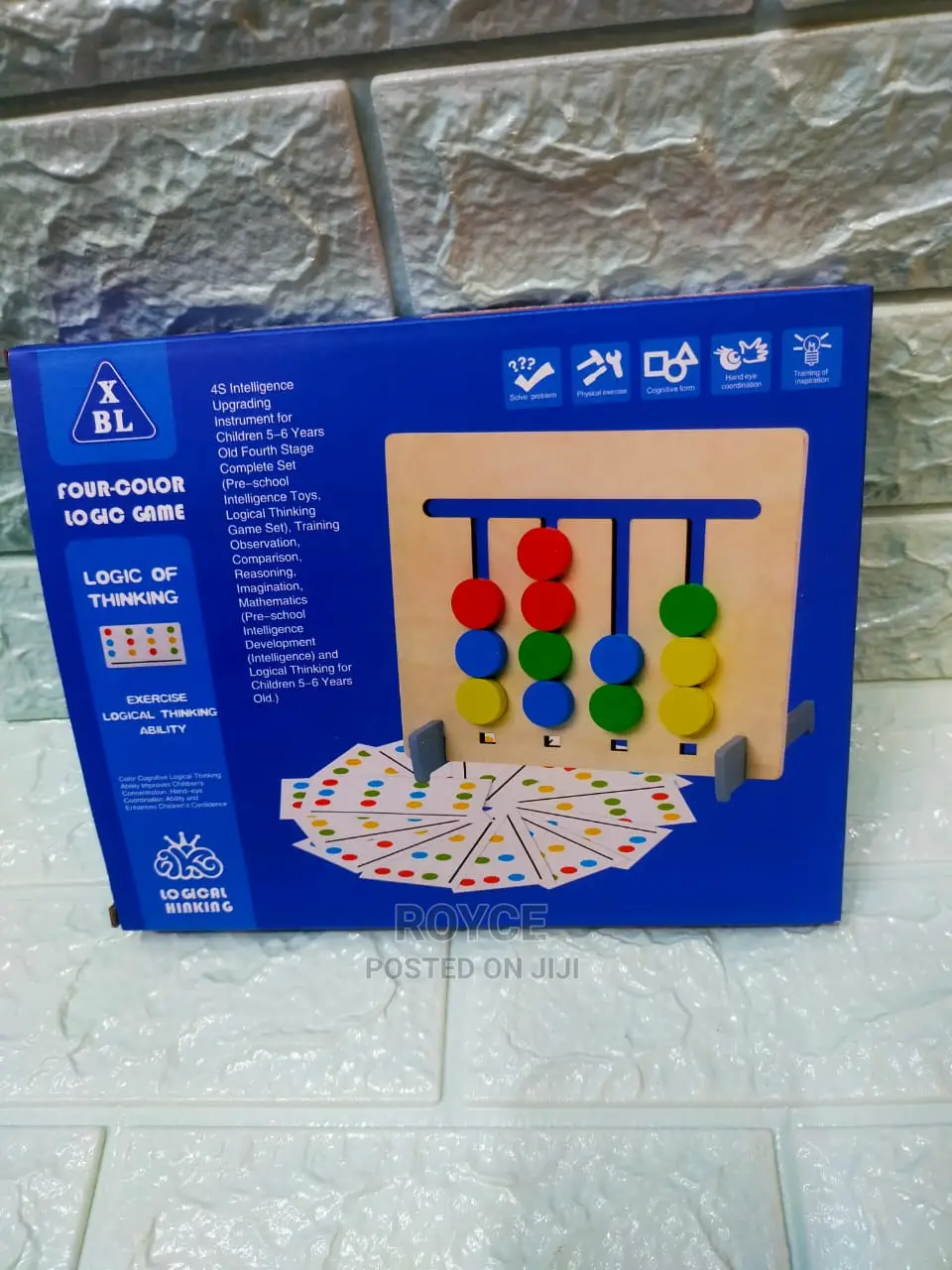 Four Color Logic Game