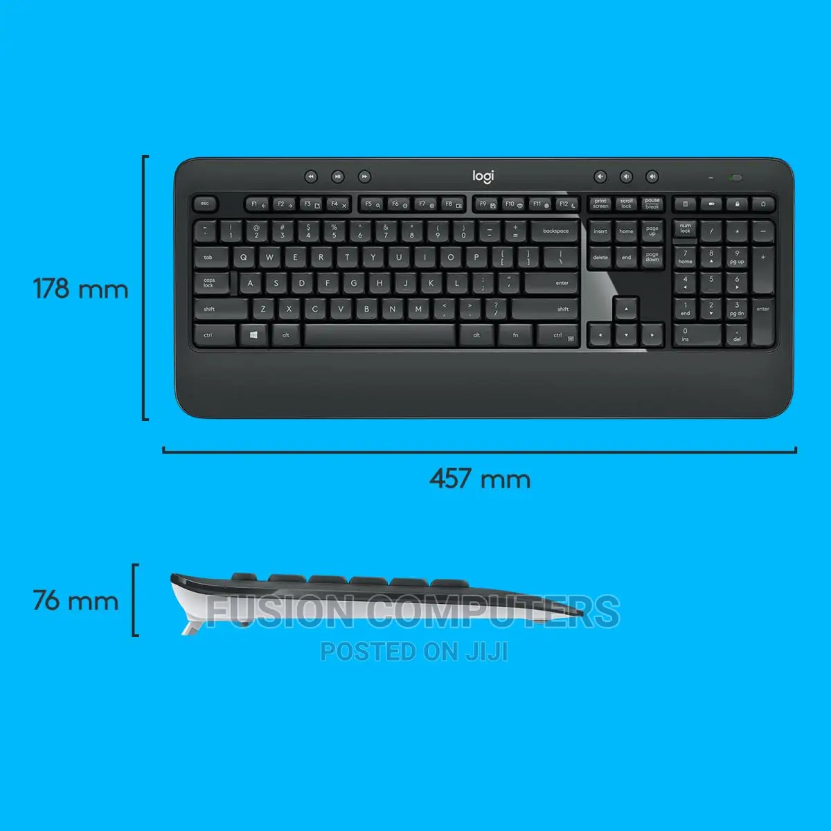 LOGITECH Mk540 Advanced Wireless Keyboard And Mouse Combo