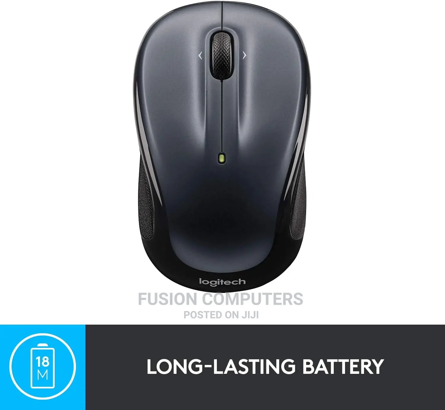 Logitech M325 Wireless Mouse Dark Silver