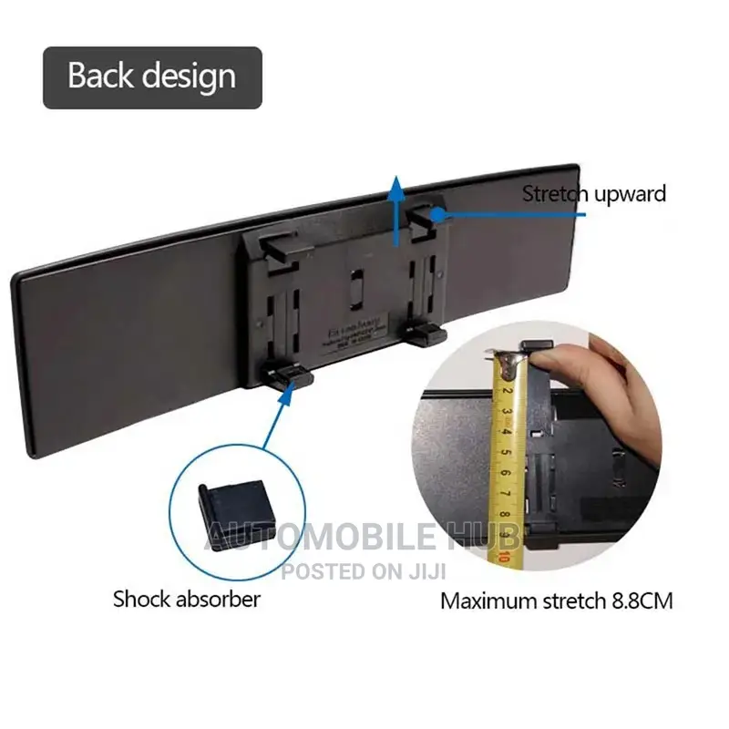 Generic Rectangle Rear View Mirror