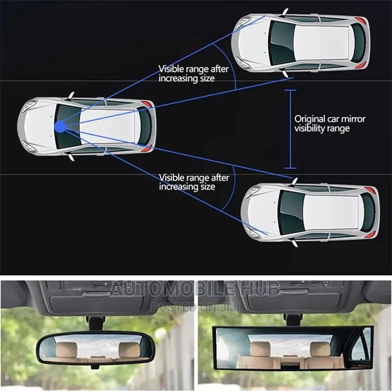Generic Rectangle Rear View Mirror