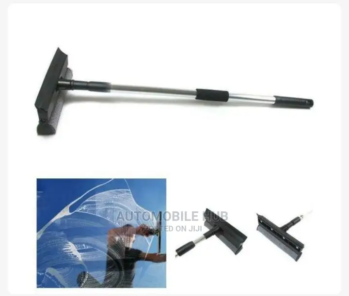 Car Window Cleaning Brush Squeegee