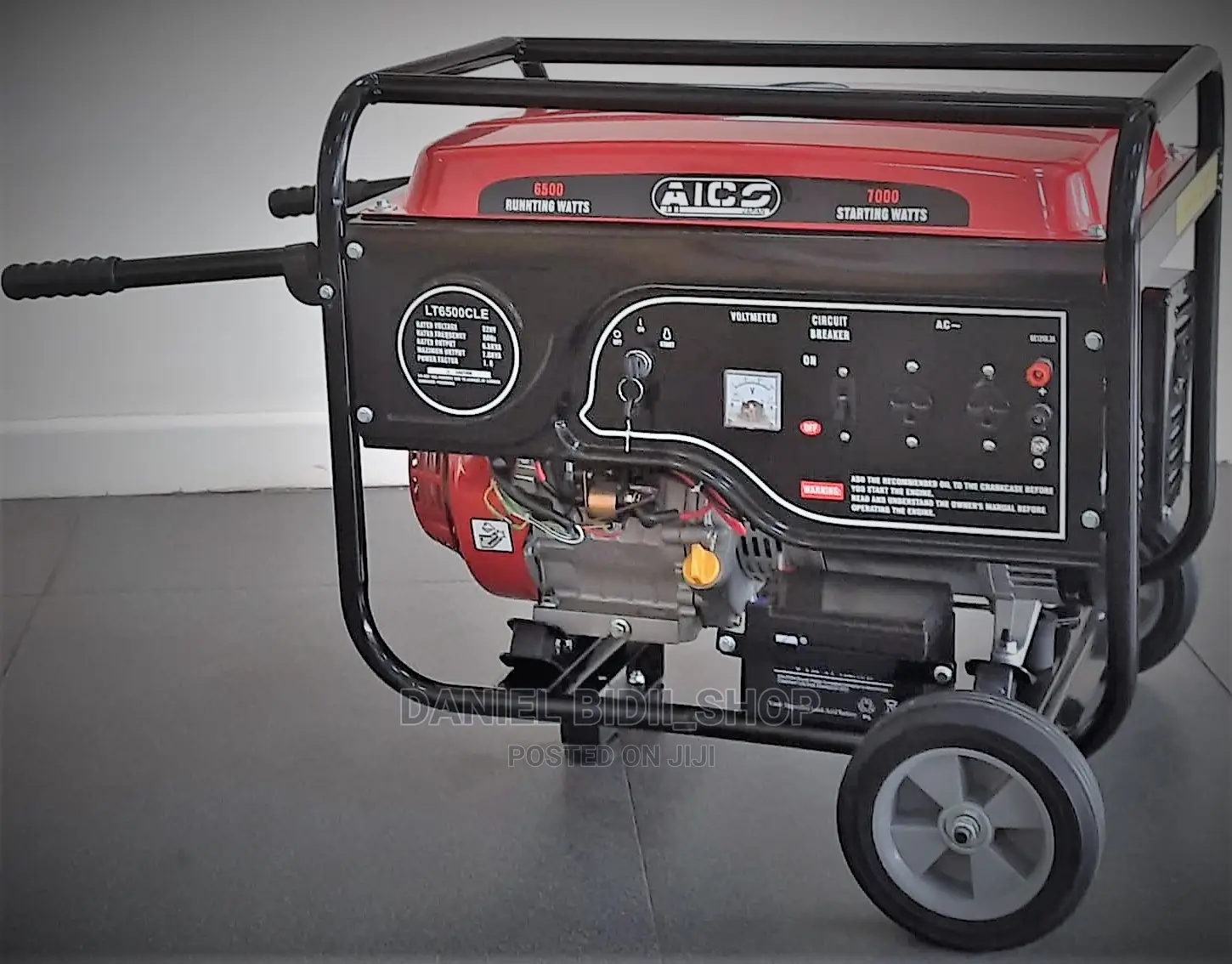 Aico 6.5kva Key Start Petrol Generator