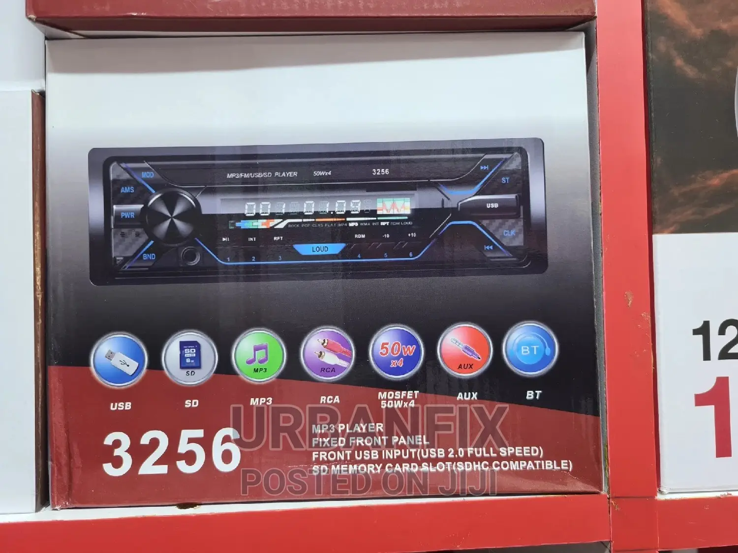 Brand New Detachable Car Radios With Bluetooth, FM, Usb