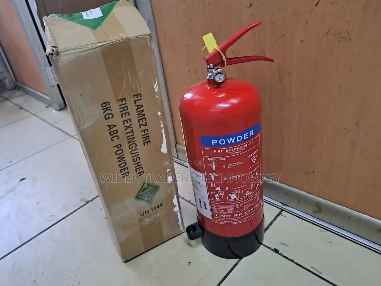 6kg Dry Powder Fire Extinguisher For Class